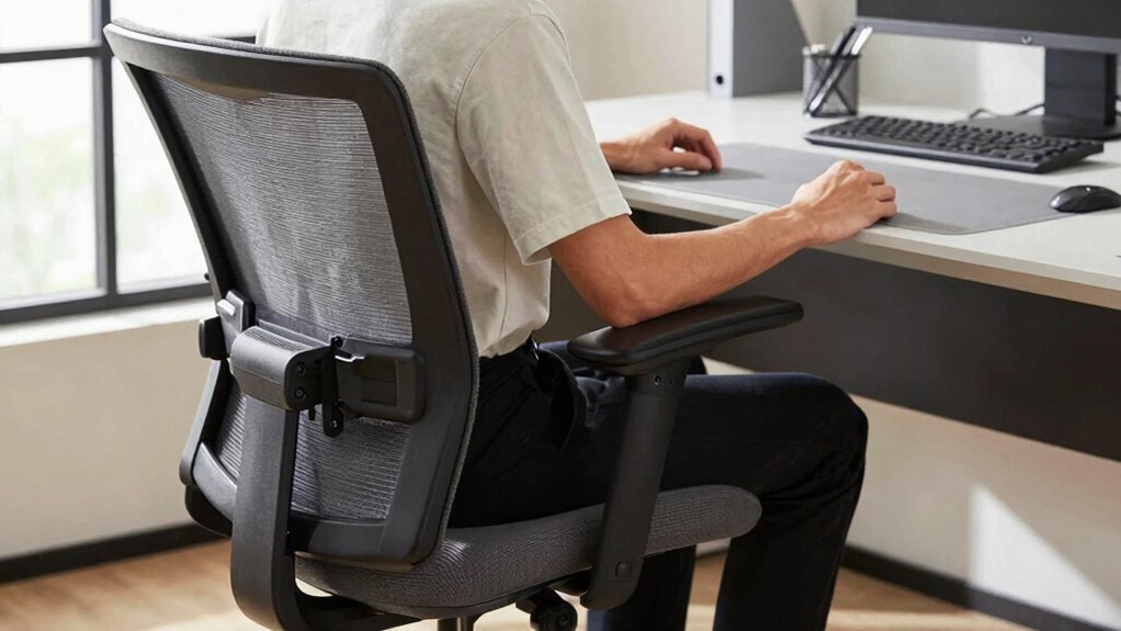 adopt consistent ergonomic habits