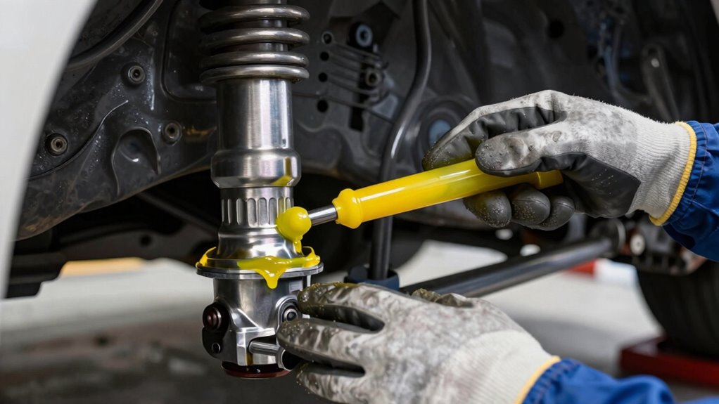 apply proper lubrication amounts