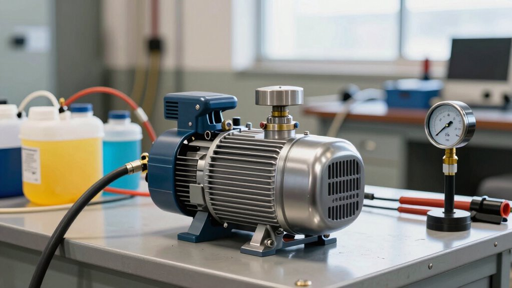 assess fluid compatibility and maintenance