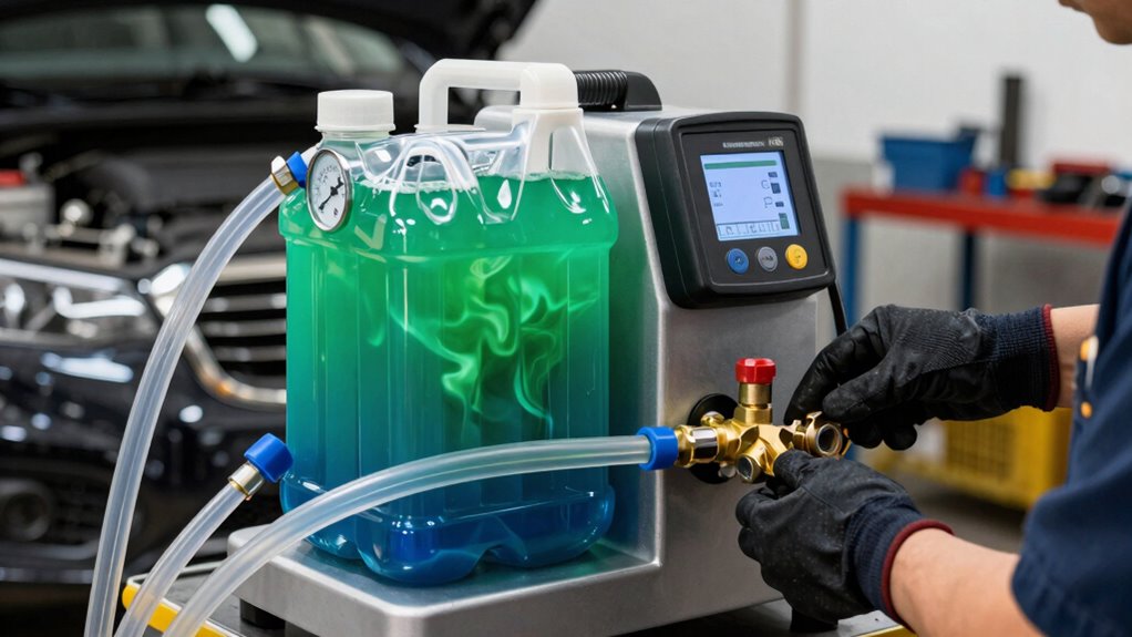 automated coolant cleaning process