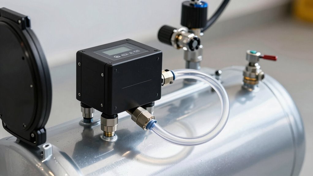 automatic drain kit features