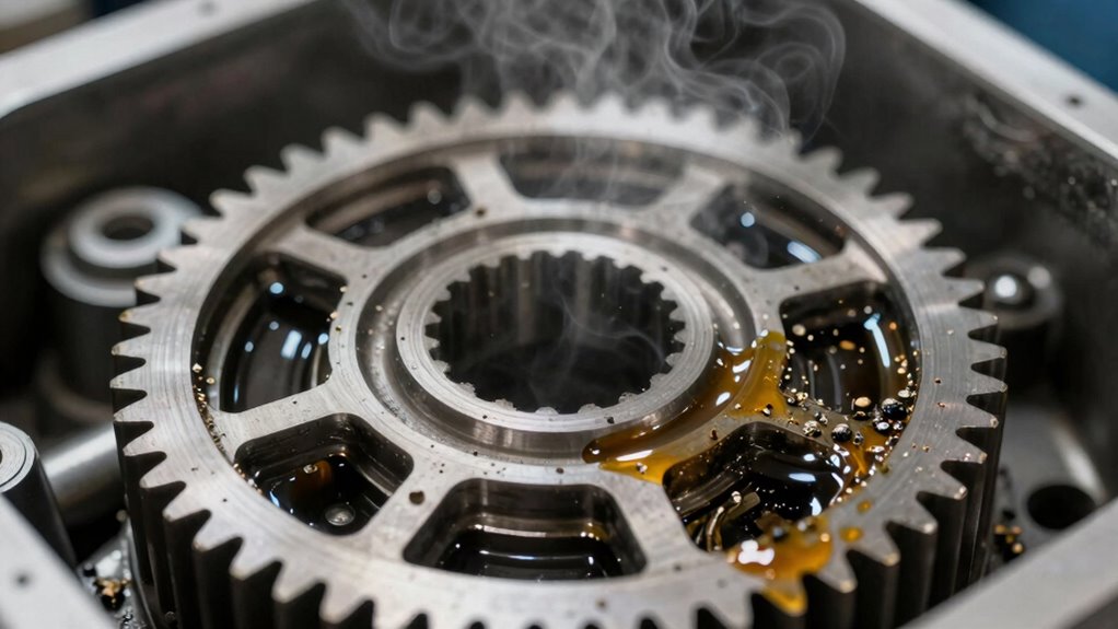 bad smell indicates transmission damage