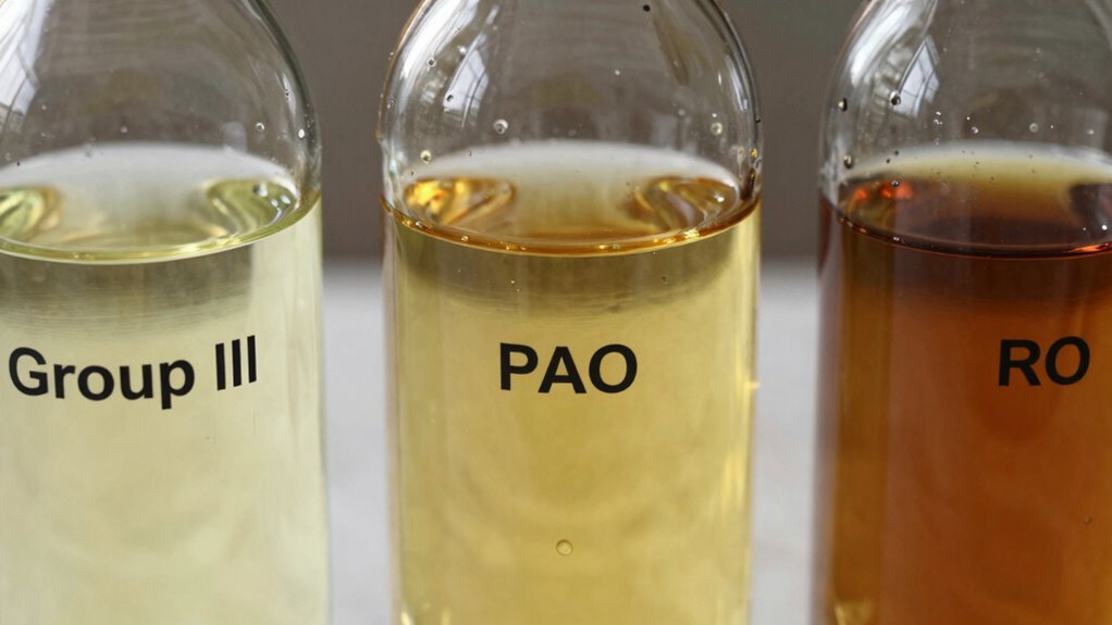 base oil properties influence engine