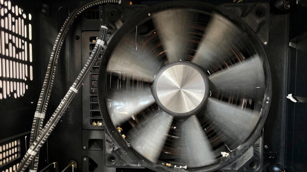 blocked airflow worsens cooling