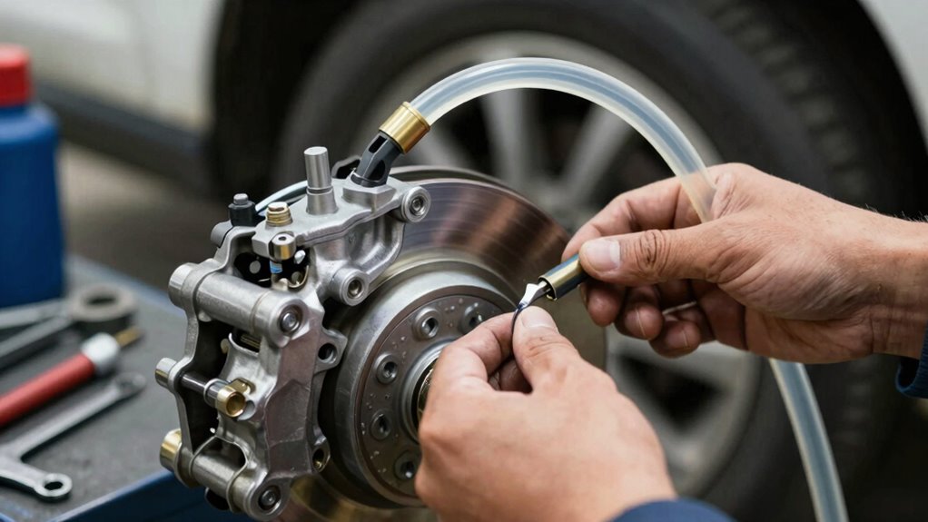 brake bleeding sequence myth