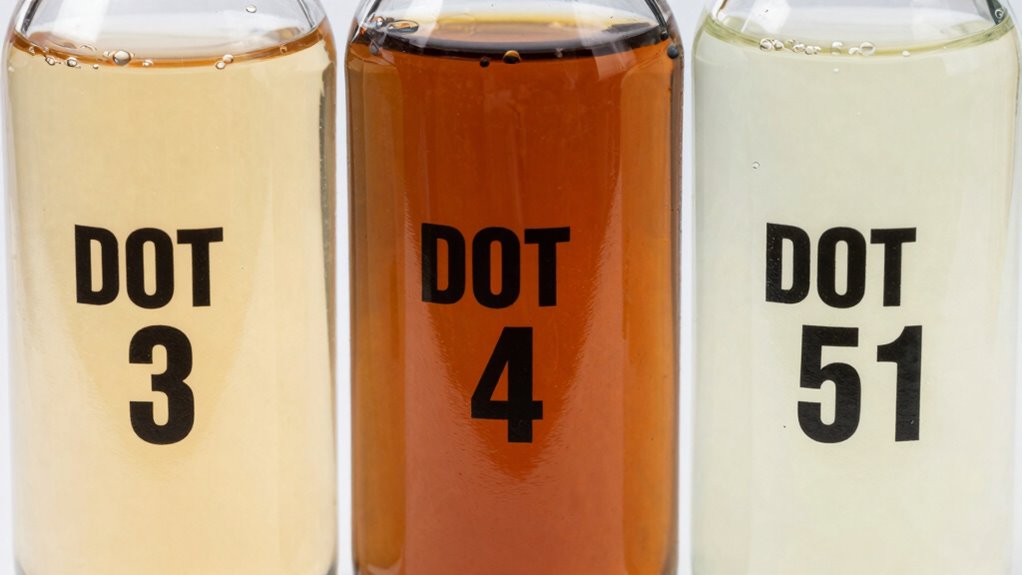 brake fluids boiling point differences