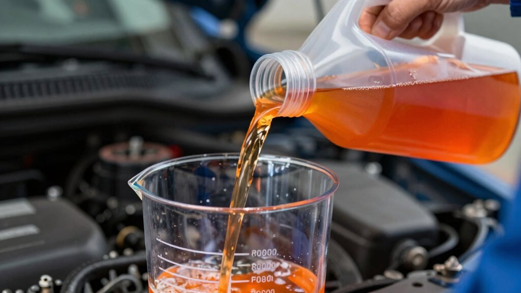 calculate precise coolant ratios