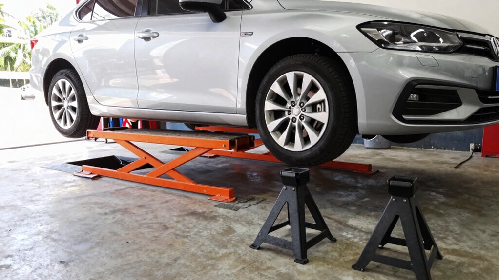 car safety during maintenance