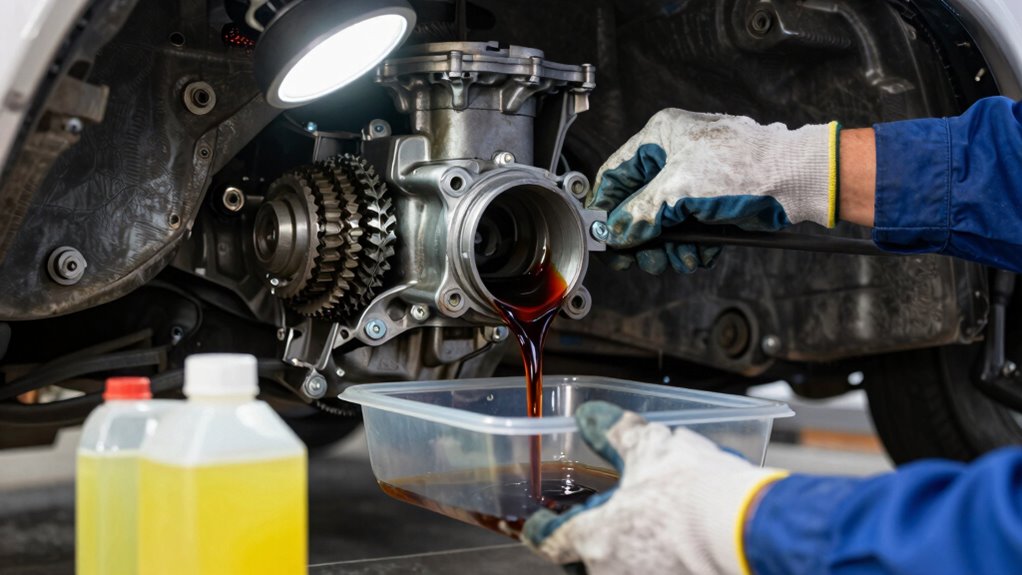 change transfer case fluid