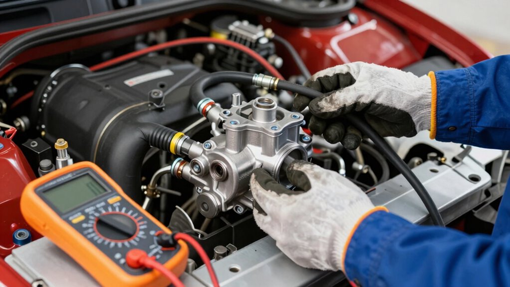 check and replace cooling components
