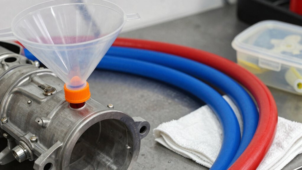 check and replace transmission fluid