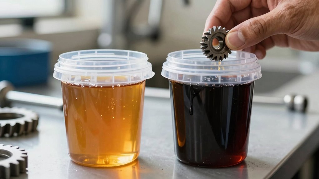 check gear oil specifications