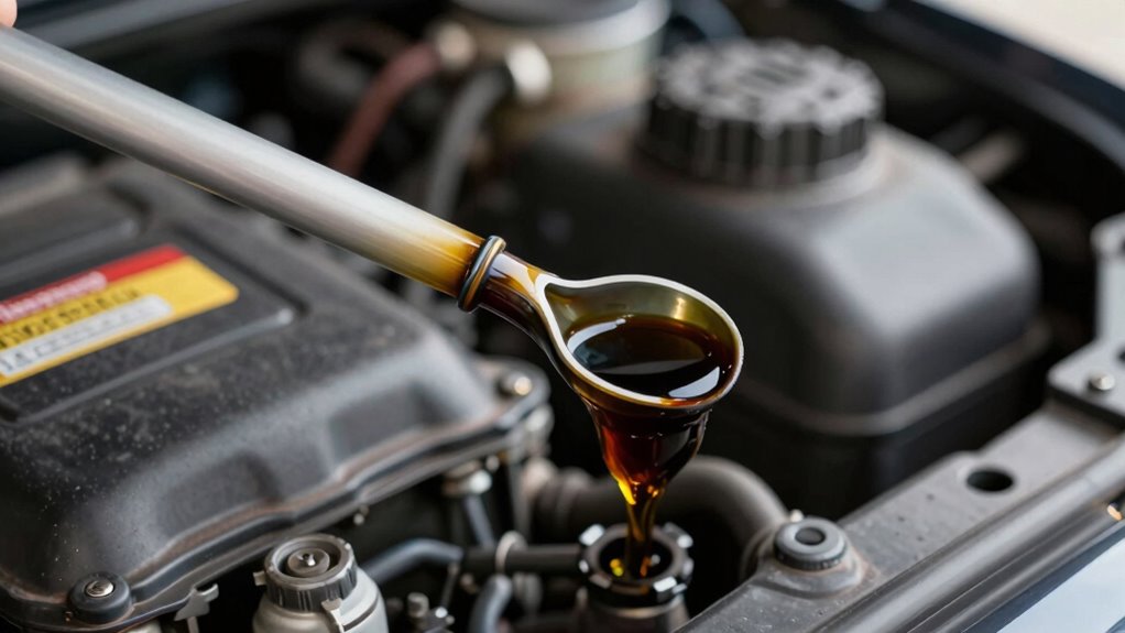 check label and verify oil