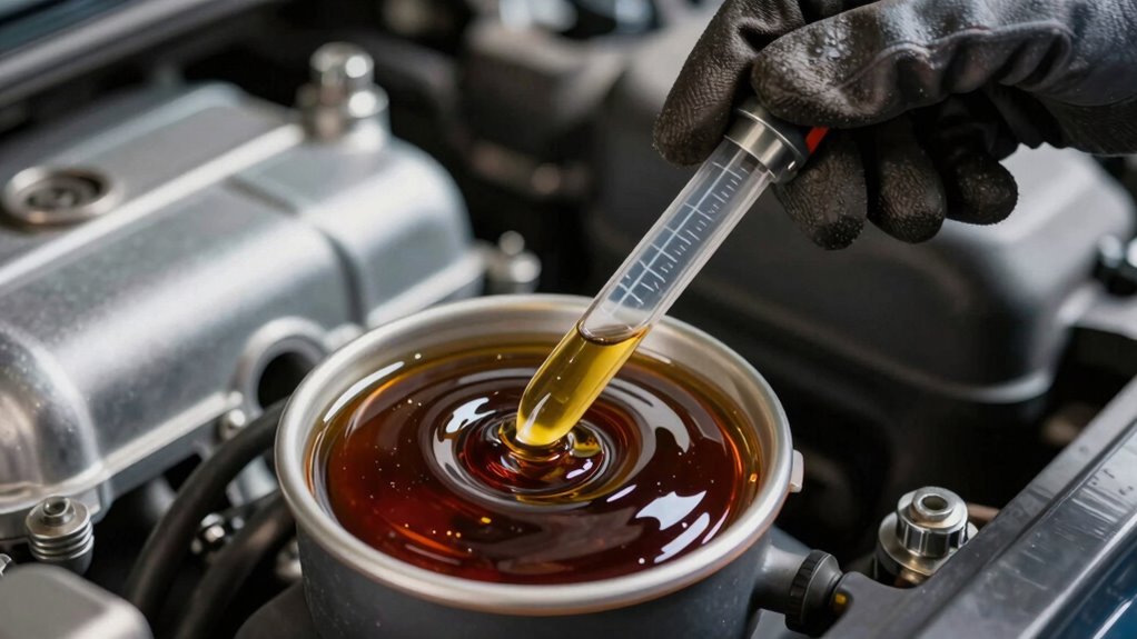 check oil level and quality