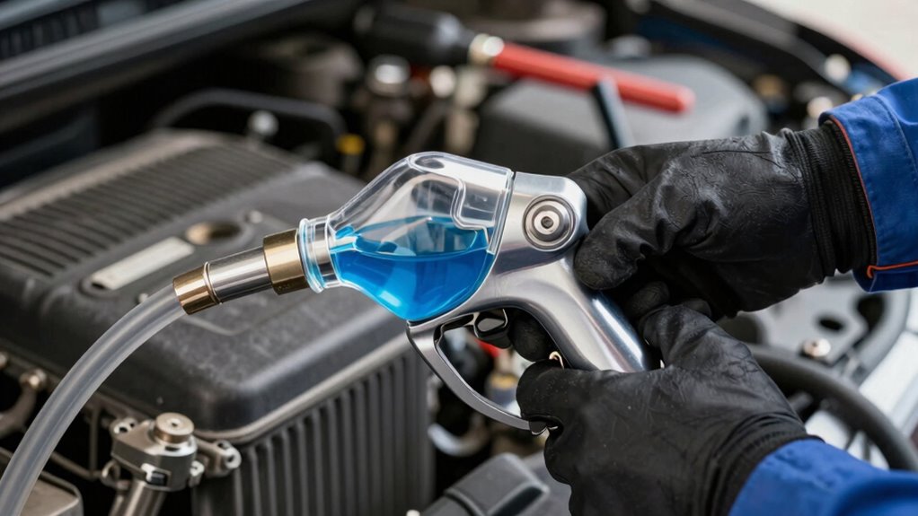 check radiator cap sealing