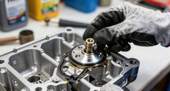 check seals and fill levels