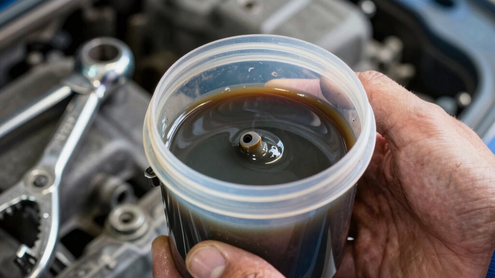 check transfer case fluid condition