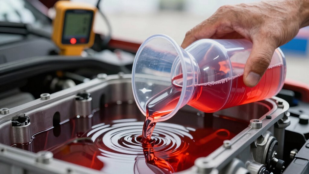 check transmission fluid temperature
