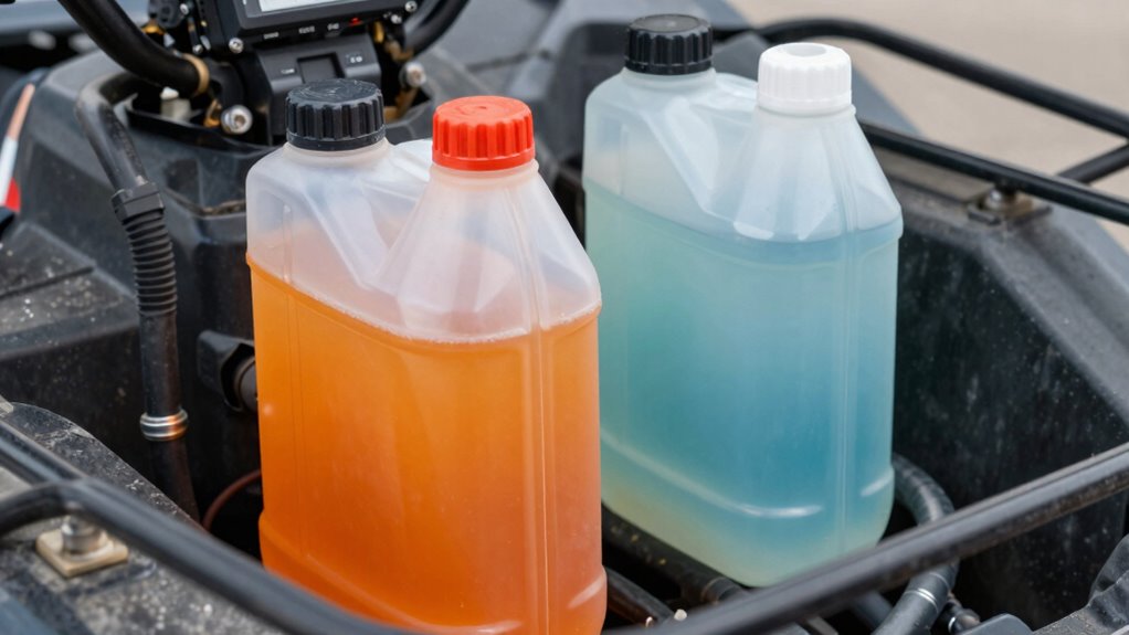 choose appropriate sump fluids