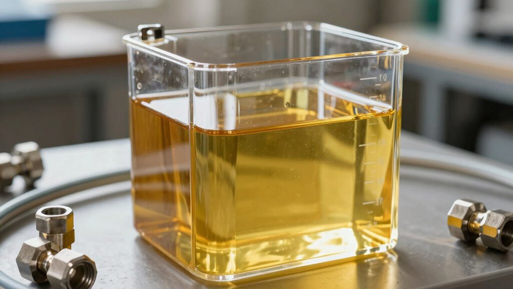 choose appropriately sized durable tanks