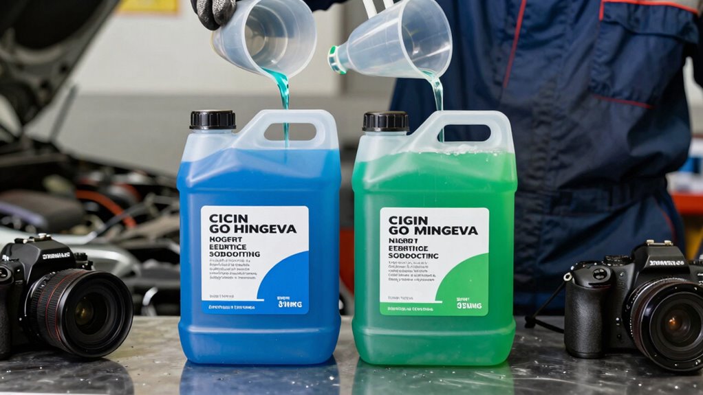 choose compatible vehicle coolant