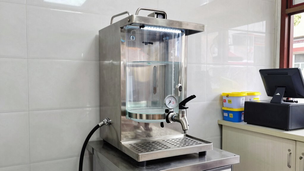 choose install test calibrate