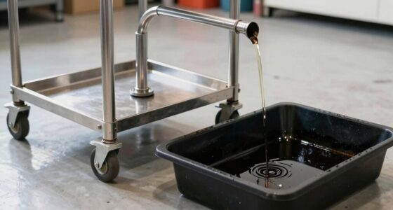 choosing garage oil drain