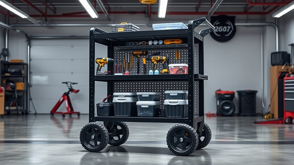 choosing the right garage cart
