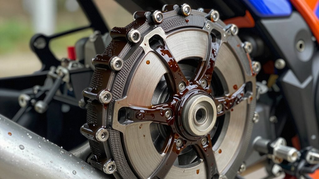 clutch compatible motorcycle oil