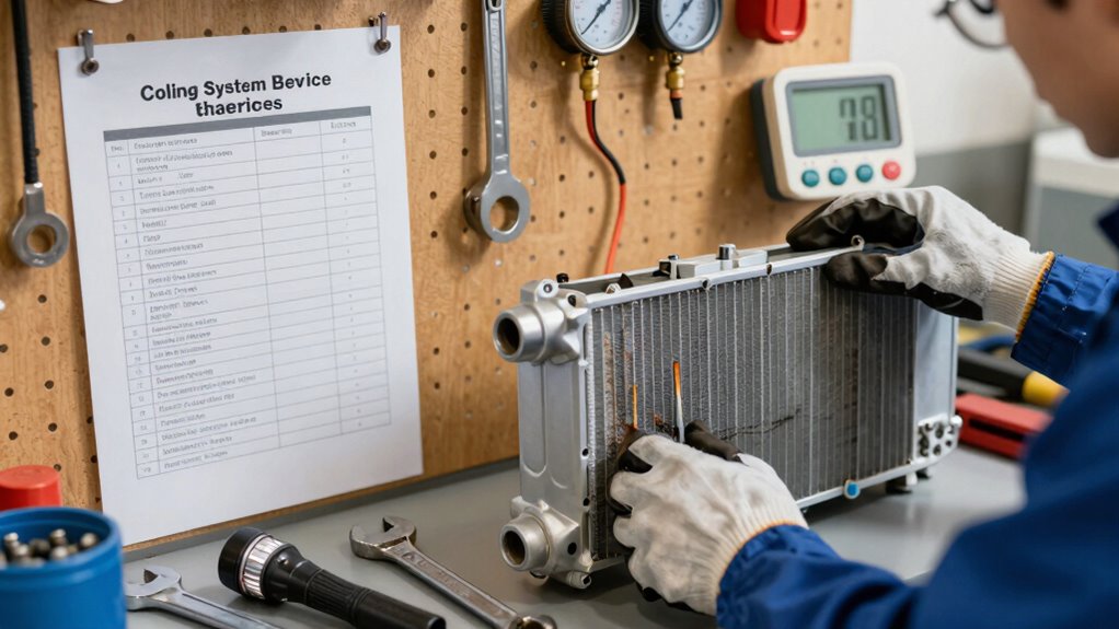 cooling system warning signs