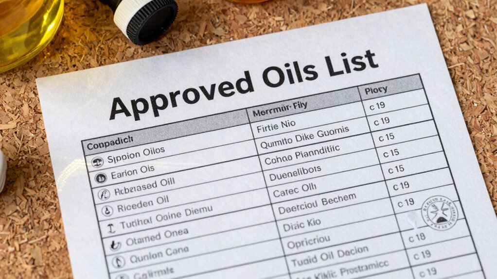 debunking approved oils list