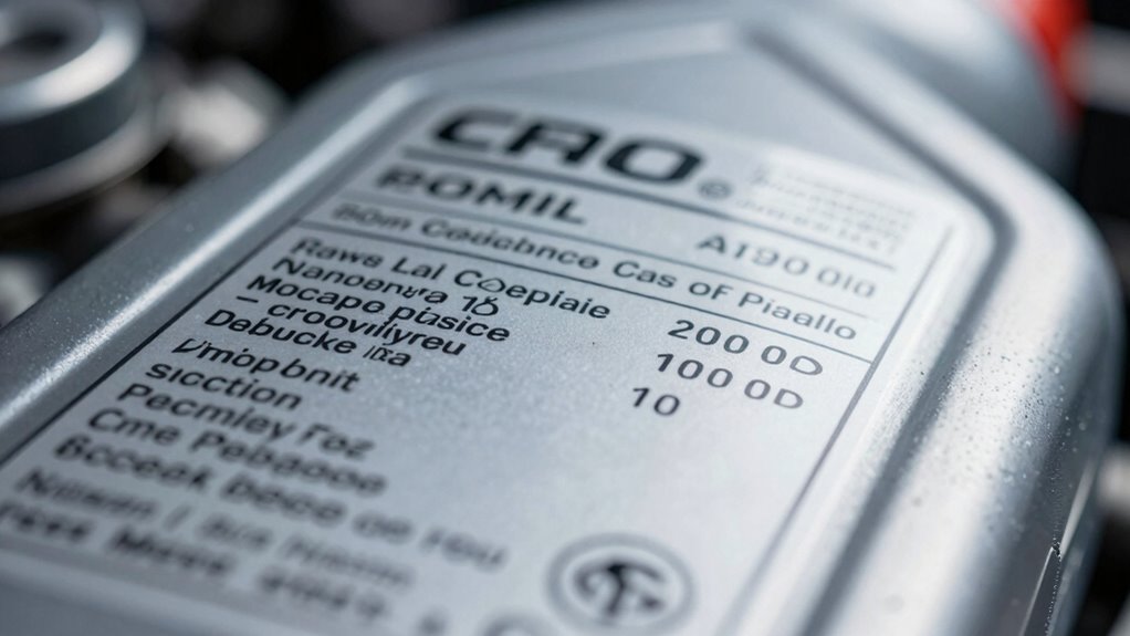 decoding oil specification codes