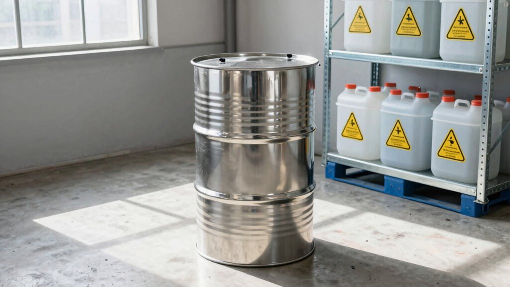 durable containers prevent spills