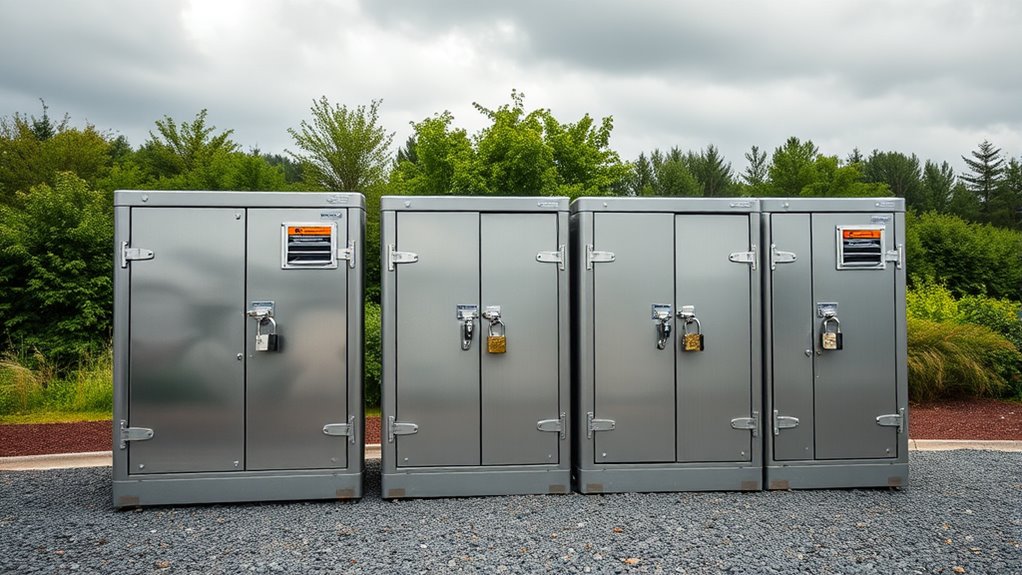 durable secure outdoor storage