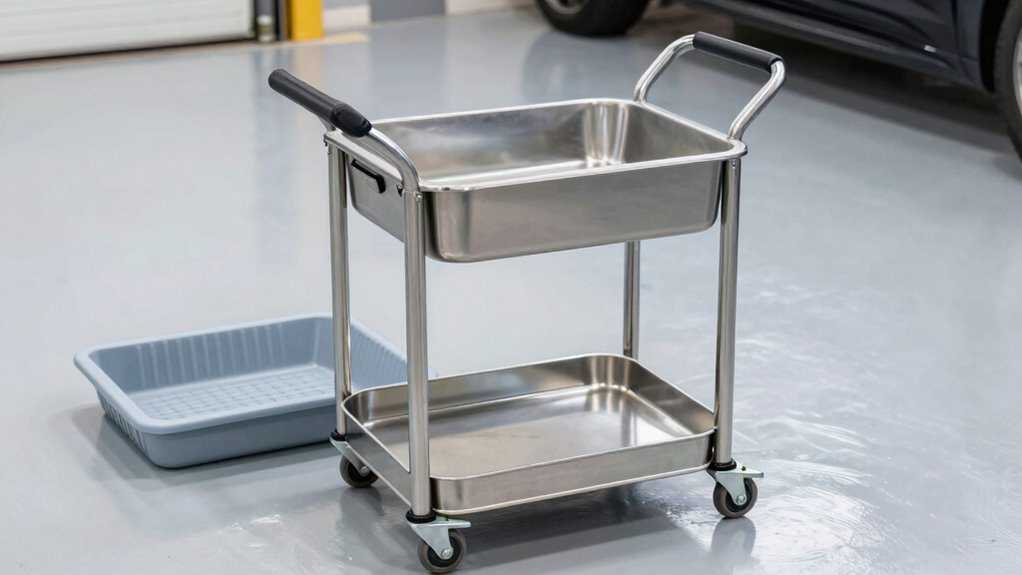 ease of garage oil management