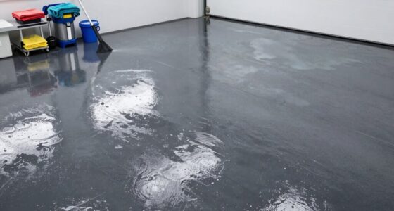 effective garage spill cleanup