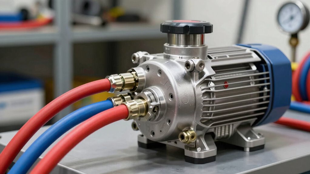 efficient air driven pumping