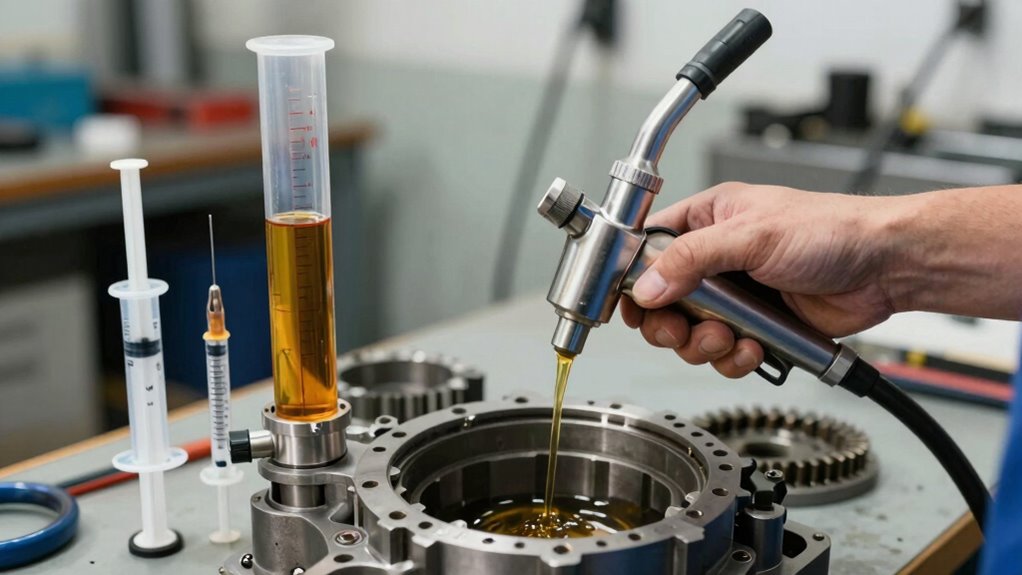 efficient large scale lubrication operations