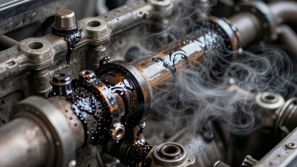 egr causes oil contamination