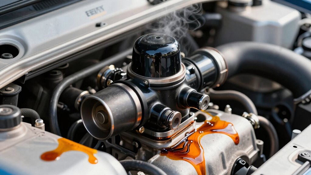 egr oil stress impact