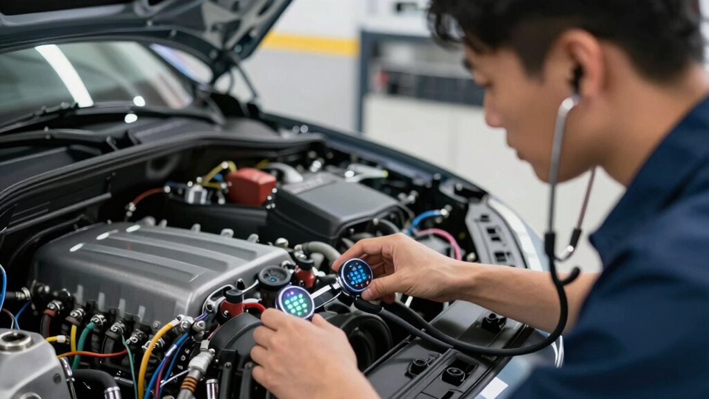 engine noise detection priorities