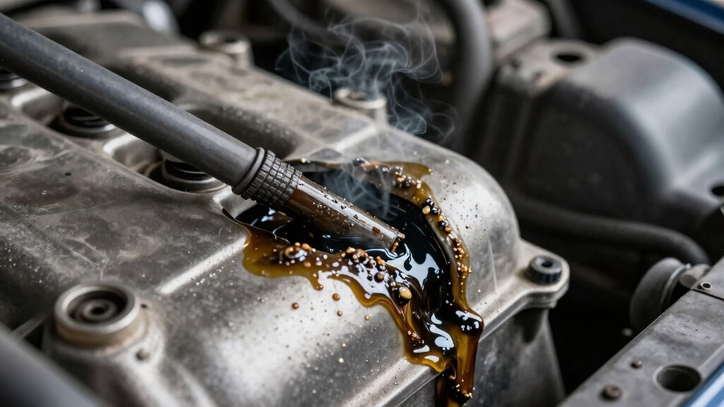 engine trouble signs emerge