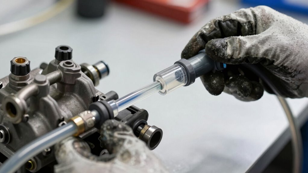 ensure clean leak free system