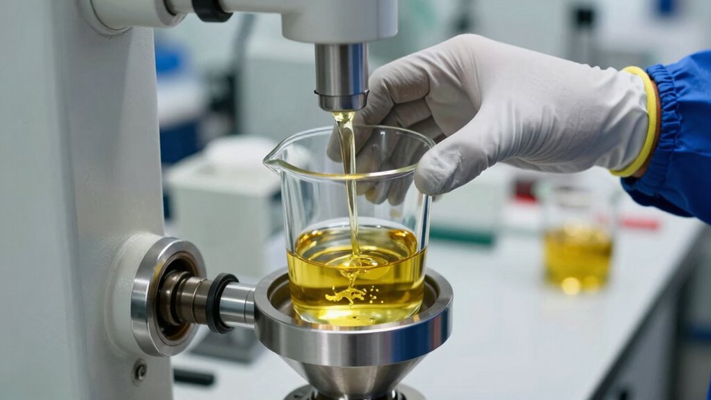 ensure clean oil samples