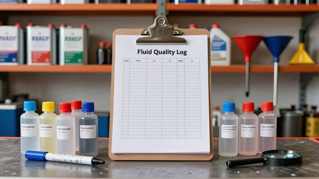 essential fluid log supplies
