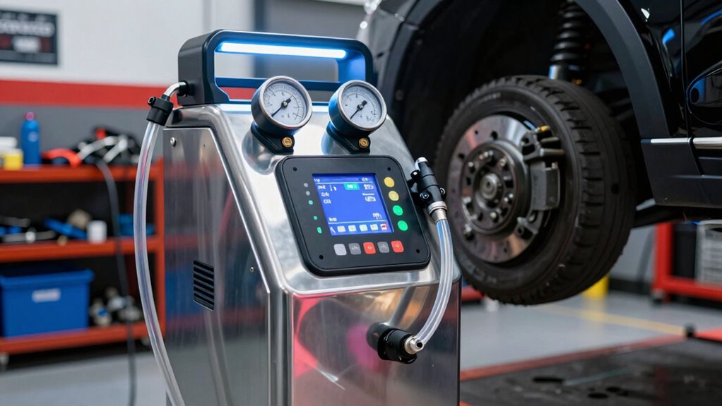 features for efficient brake fluid exchange