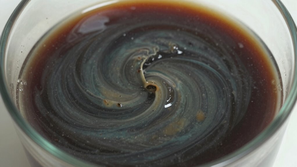 fluid color indicates problems