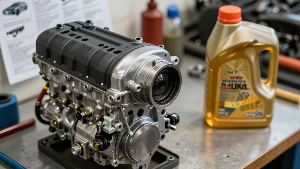 follow manufacturer s oil guidelines