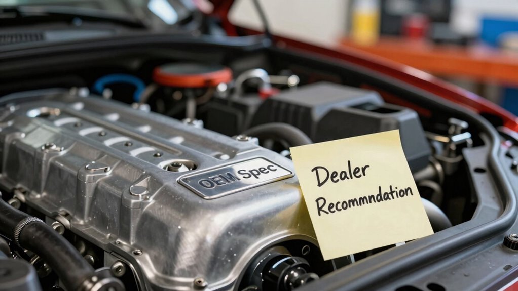 follow oem or dealer