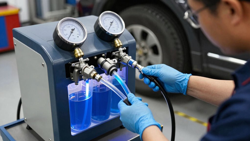 follow safety and calibration procedures